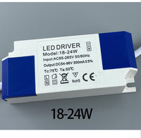 Fuente de alimentación LED de 12-80V CC para focos, luces de techo y downlights de 4-7W con corriente constante