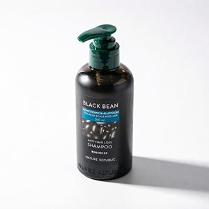 Champú Anticaída de Cabello Nature Republic Black Bean 300ml Para Cuero Cabelludo y Cabello Débiles - Product Image 1