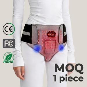 Ceinture de thérapie LED 660nm pour hernie, soulagement de la douleur, masseur de hanches, sous-vêtement chauffant pour parties intimes, aine, abdomen et utérus - Product Image 1