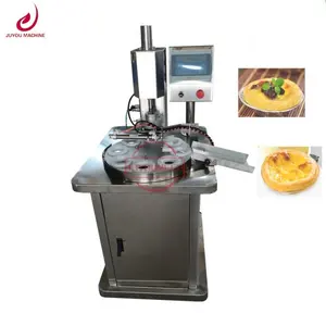 JUYOU fabrika fiyat otomatik portekizce yumurta Tart kabuk kalıplama pasta şekillendirme makinesi yumurta Tart cilt makinesi