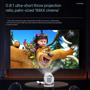 Projecteur LCD portable miniature HY300PRO+ pour la maison, Android 11, 1080P, cinéma intelligent, multimédia, jeux, lampe LED intégrée - Product Image 5