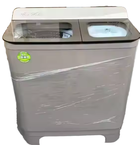 ถังคู่ไฟฟ้ากึ่งอัตโนมัติ7กก. เครื่องซักผ้าฝาบนเครื่องซักผ้าไฟฟ้าความจุสูงถังคู่สำหรับโรงแรมภาษาอังกฤษ - Product Image 2