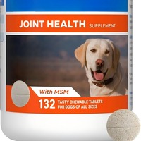 Formule vétérinaire en granulés souples pour le soin des hanches et des articulations des chiens, soutien à la mobilité avec glucosamine, chondroïtine et curcuma
