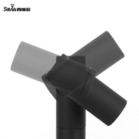 Eunavia — polo LED en aluminium imperméable conforme à la norme IP65, luminaire d'extérieur, borne lumineuse réglable, idéal pour un jardin, un sentier ou un sentier, 6W