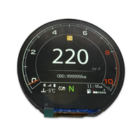 Module d'écran LCD circulaire de petite taille 2,76 pouces avec panneau tactile capacitif