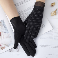 Gants de protection solaire d'été en soie de glace, 2026 gants de style nouveau, gants personnalisables compatibles avec l'écran tactile