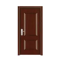 Дизайн входной двери, американский стальной интерьер, стальной лист для спальни, двусторонний + деревянный каркас + Внутренний наполнитель, качели для кафе, современные двери