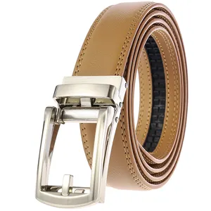 Adjustable Belt Manufacturers Selling Mans Genuine Leather Belt Business Suit Luxury Adjustable Leather Belt For Men