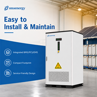 Armoire de stockage d'énergie solaire diesel LiFePO4 125 kW 241 kWh pour la stabilité des micro-réseaux des camps de construction américains avec conception parallèle