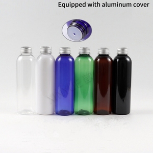 Botella de Spray de Plástico PET Cosmética Blanca y Azul de 150 ml, Botellas de Spray con Bomba de Niebla Ámbar Vacías en Stock - Product Image 2