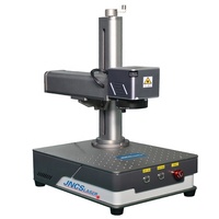 Mesin penanda Laser serat portabel 30 Watt, mesin penanda Laser serat portabel