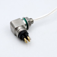Connecteur sous-marin à angle droit, câble anti-pliage