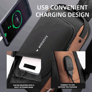 Rmoveカスタム高品質シングルショルダーバッグナイロン素材メンズメッセンジャーバッグクロスボディショルダーバッグ - Product Image 4