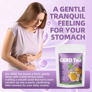 Té Frío para el Cuidado del Estómago en Bolsitas de 4g, 15 Bolsitas, Té Herbal Saludable para el Apoyo de la Erosión Gástrica Refractaria (GERD) - Product Image 2