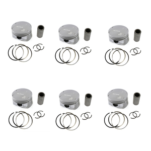 Kit de pistons automobiles avec segments pour moteur BMW E46 E39 E60 E65 E83 E53 Z4 3.0L M54B30 11257506223 11257506222 84mm 6 cylindres - Product Image 1