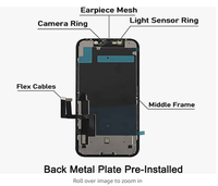 Vente en gros écran tactile de remplacement de haute qualité pour Iphone 7 8 X XS 11 Pro max