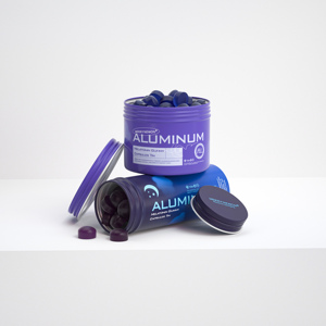 Durable Aluminum Pill Jar | Professional Supplement Jar Packaging for Vitamin Gummies - Product Image 6