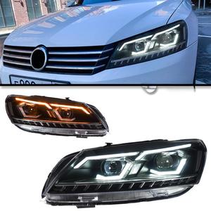 2011-2021 Passt <b>LED</b> <b>Headlights</b> Assembly Modified Daytime Running Lamp Streamers Laser Lens Direct OE Car Bulb Type 2019-2021 Vol - Product Image 3