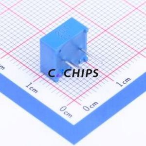 ตัวต้านทาน/โพเทนชิออมิเตอร์แบบปรับได้3386P-1-203ผ่านรูส่วนประกอบ (THT) ตัวต้านทาน20Kohm 10% - Product Image 2