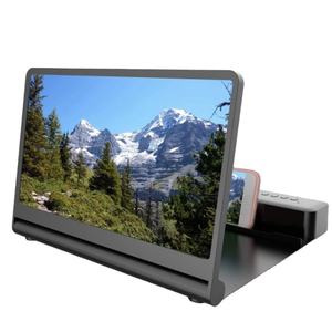 Lente d'ingrandimento dello schermo del telefono <span class=keywords><strong>cellulare</strong></span> 3D HD da 12 pollici in stile dente blu 3X di colore nero - Product Image 3