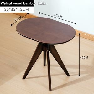 Tavolino Laterale Mini di Lusso Leggero, Tavolino da Caffè Moderno Creativo a Forma di C, Piccolo <span class=keywords><strong>Tavolo</strong></span> in <span class=keywords><strong>Legno</strong></span> per Soggiorno - Product Image 6