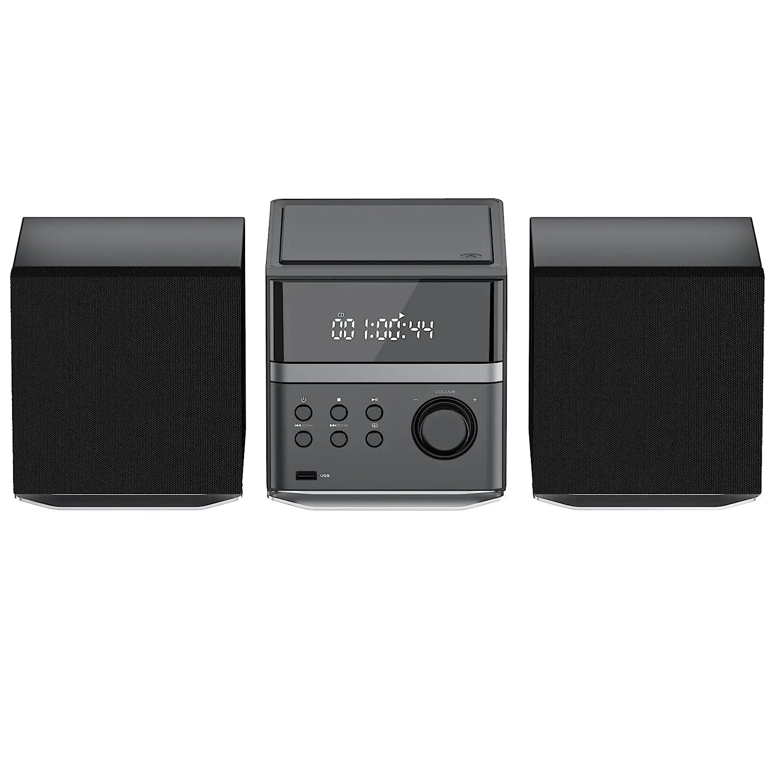 Hochladendes dvd vcd CD Regal HiFi-System mit Digital-PLL-FM-Stereo-Radio