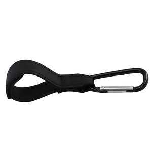 Autonomy Stroller <b>Hooks</b> Black And Brown Detachable Velcro For Baby Stroller With Carabiner <b>Clips</b> - Product Image 4