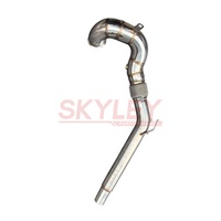 Downpipe haute performance à flux libre pour VW Golf MK7 MK7.5 GTI 2.0T 2014-2020, downpipe d'échappement de haute qualité