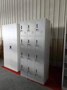 Armoires métalliques à clé à 12 portes, unités de rangement pour l'école, le bureau à domicile, meubles, 6/12/15/18/24 portes personnalisables - Product Image 5