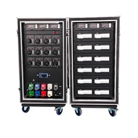 Boîte de distribution d'énergie industrielle extérieure SX SX-104CP triphasée 400A 72 prises 220V/380V Socapex