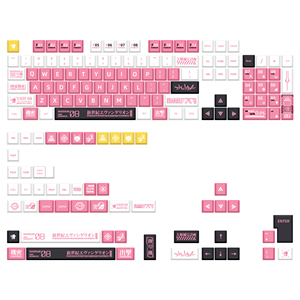 Juego de teclas EVA 08 Cherry Profile PBT Key Caps para teclas de teclado mecánico <span class=keywords><strong>GMK</strong></span> - Product Image 1