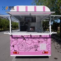 Tricycle Électrique Australien pour la Vente de Nourriture, Remorque Mobile pour Donuts, Kebab, Burgers, Tacos, Pizza – Camion de Restauration Ambulant
