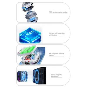 Ventilador de Refrigeración TEC Peltier Recargable SMONAMA TH10, Radiador Magnético para Teléfono Móvil con Soporte para Batería - Product Image 4