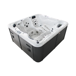 Jacuzzis Modernos Rectangulares Independientes con Hidromasaje para Uso en Exteriores y Hoteles - Product Image 2