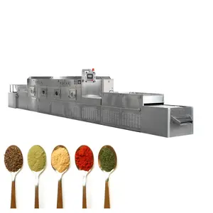 Drying Salt Tunnel Microwave Sterilizer Machine