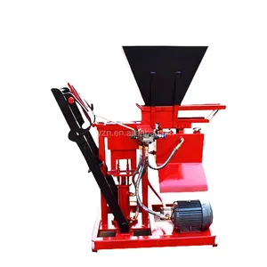 small scale industries machines Eco Brava burning free brick machine clay interlocking bricks making machine