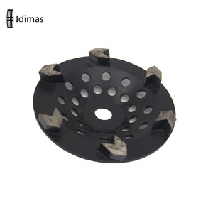 Segmento de flecha de piedra abrasiva, vaso de molienda de diamante, ruedas para pulido de piedra, gran oferta