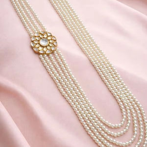 Ensemble de bijoux de mariage traditionnels en cuivre avec collier ethnique et boucles d'oreilles assorties pour femmes et filles - Product Image 1