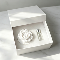 Diffuseur d'arômes en pierre de pivoine Finru, en céramique de porcelaine, fait main, pour la maison, parfum d'ambiance, huile essentielle, vente en gros, cadeau