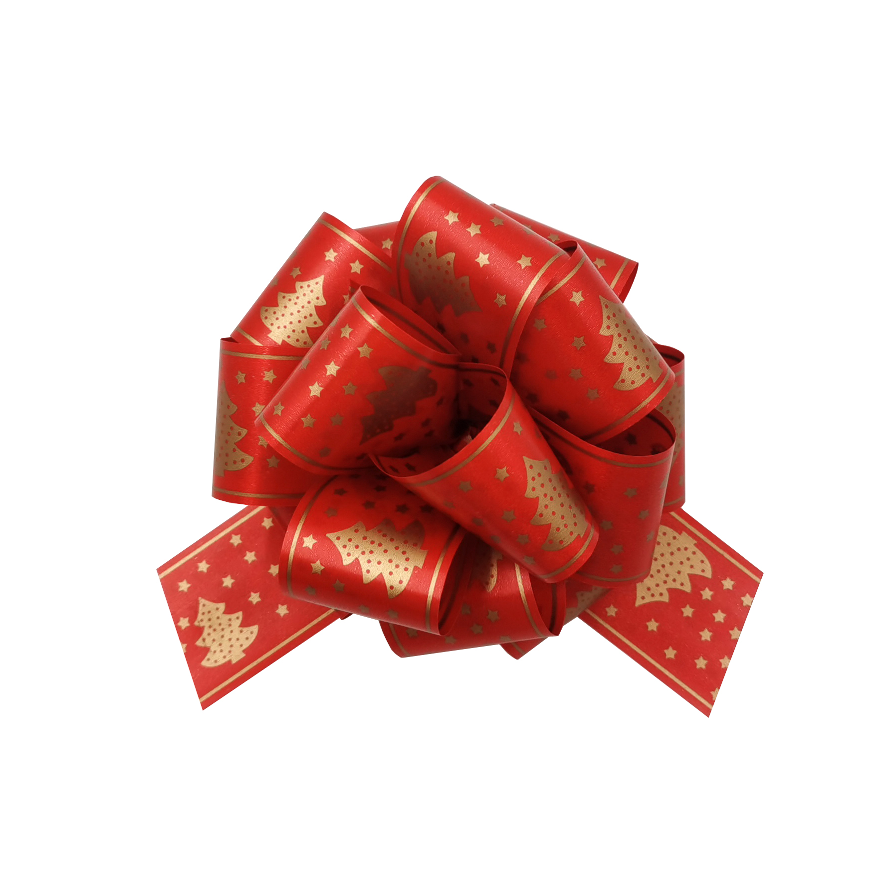 Arbre de noël rouge