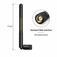 Antena Rubber Duck 2.4G 3dBi/5dBi dengan Kabel Konektor IPEX / U.FL Generasi Pertama untuk Modul Nirkabel ESP32-S3 ESP32 ESP8266