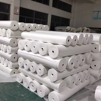 60g,70g Rpet 100% Polyester Verstärkungs netz Stitch bond Vliesstoff für Teppich rücken und wasserdichtes Dach Dach gewebe
