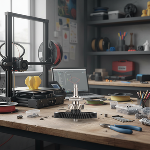 Accessori per Stampanti 3D: Gruppo Ingranaggi Estrusore per Modelli H2S, Prodotto con Laser negli Stati Uniti - Product Image 3