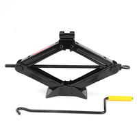 Haute qualité usine certifié CE Portable 2 tonnes acier ciseaux Jack Air alimenté noir profil bas équipement de véhicule outils de voiture