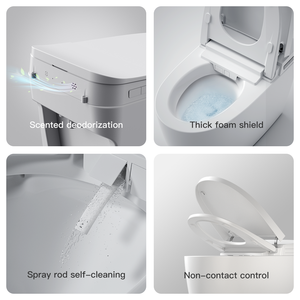 Inodoro Inteligente Eléctrico con Descarga Automática, Inodoro Inteligente con Bidé para Baño - Product Image 3