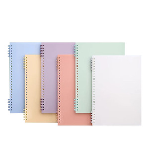 Journal à couverture rigide en papier d'art imprimé sur mesure, reliure spirale <span class=keywords><strong>A4</strong></span>/A5 étanche, 100 feuilles pour journal d'étudiant, exercice, prise de notes - Product Image 2