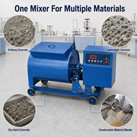 Machine à mélanger le ciment et le béton de laboratoire, moteur 3KW, 48 tr/min, minuterie numérique pour les laboratoires de test de matériaux de construction
