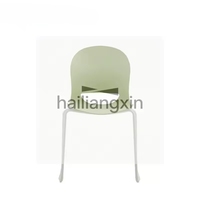 Chaise de réception moderne en plastique pour salle de conférence, formation, réunion, vente, avec un design durable et confortable