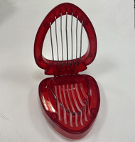 Outil de cuisine Trancheuse à fraises Coupe-fruits PS Gadgets de cuisine en plastique