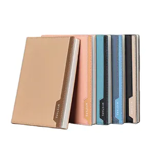 Fabriek Kantoor & Office Leveranciers Lederen Hardcover Planner Custom Business Notebook Met Pocket